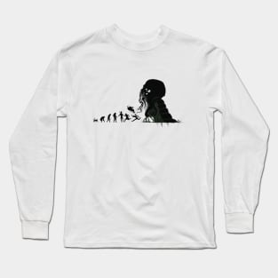 Lovecraftian Darwinism Long Sleeve T-Shirt